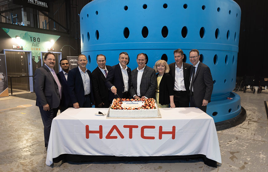 Hatch with guests celebrate 100 years in hydropower