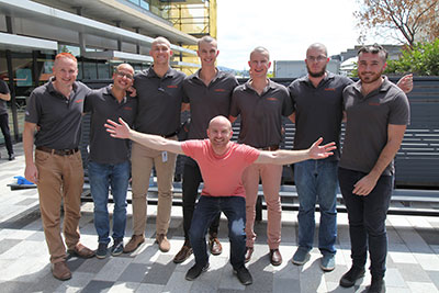 Group photo of men