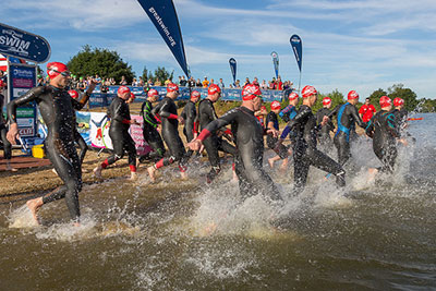 Suffolk's annual sporting events, like the the Great East Swim, generate an estimated £¾ million to the county annually.