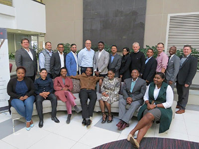 Los socios de Desarrollo Empresarial y Desarrollo de Proveedores de Hatch se reunieron con nuestro equipo de liderazgo en la oficina de Johannesburgo.