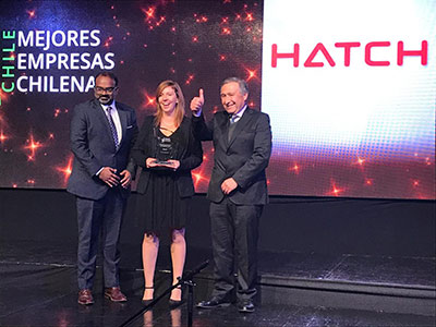Hatch recognized as one of the Best Chilean Companies