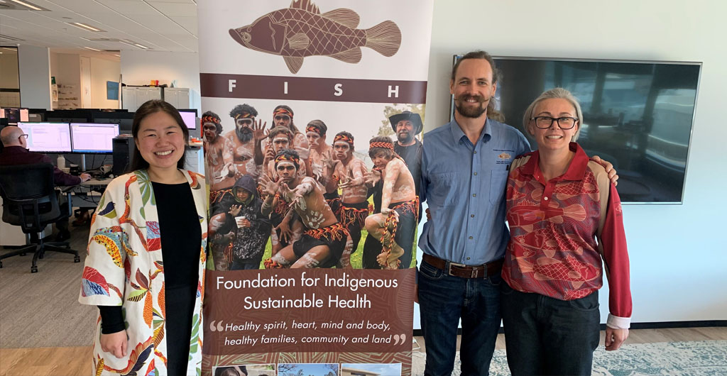 Hatch team members welcome guests to our Perth and Brisbane offices in honor of NAIDOC