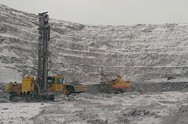 Blagadatnoye Mine Site, Russia and Olympiada processing plant, Russia