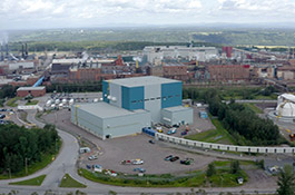 The Vaudreuil alumina refinery in Saguenay, Québec, Canada.